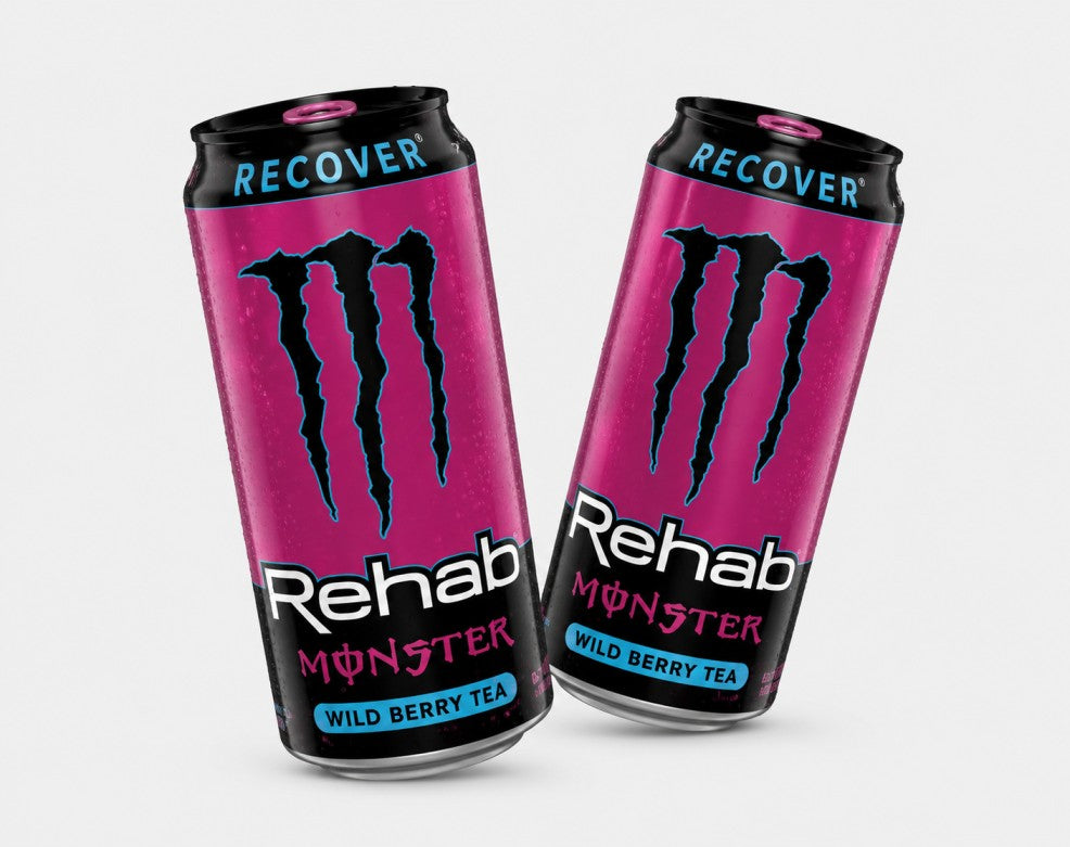Monster Rehab Wild Berry Tea