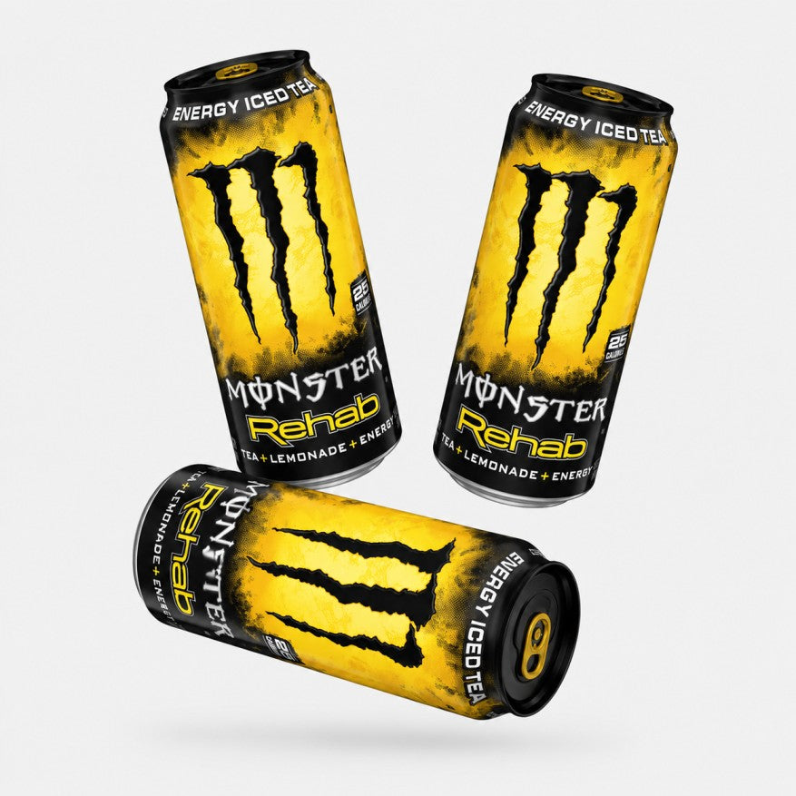 Monster Rehab Lemonade + Tea Energy Drink