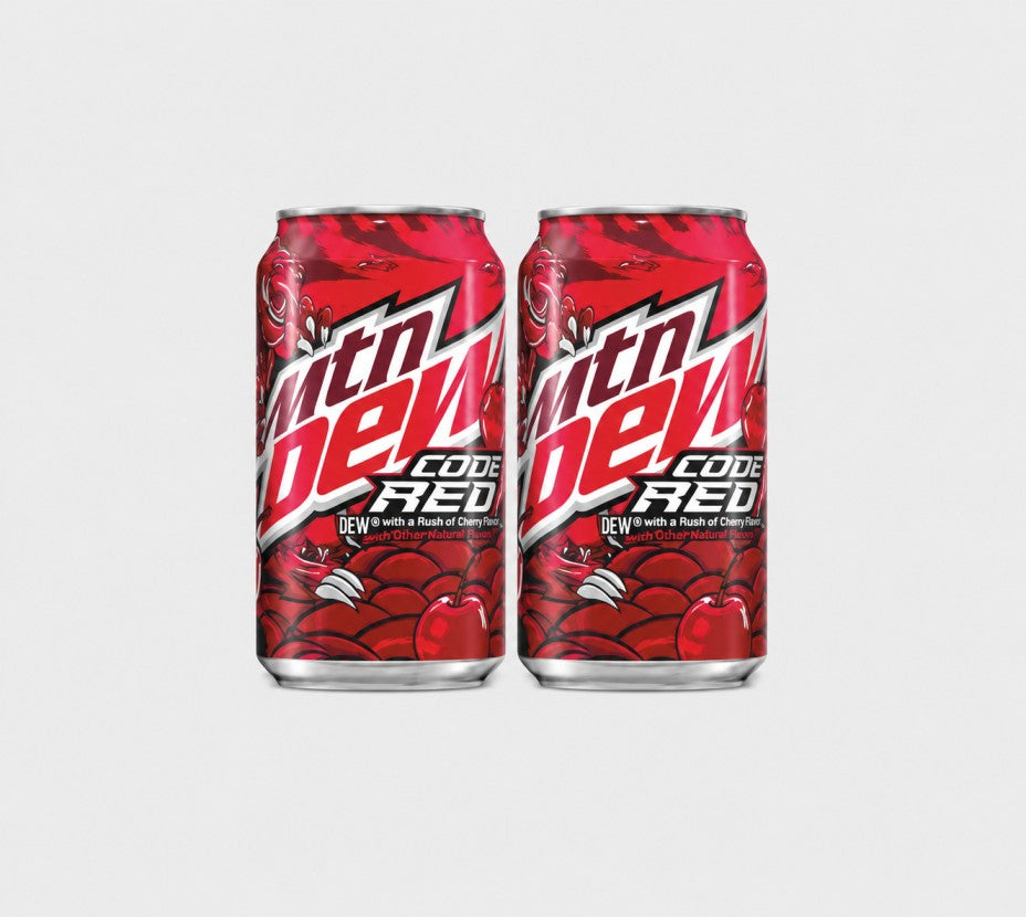Mtn Dew Code Red Cherry