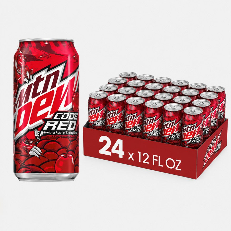 Mtn Dew Code Red Cherry