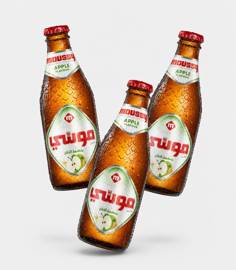Moussy Apple Non-Alcoholic Malt Beverage