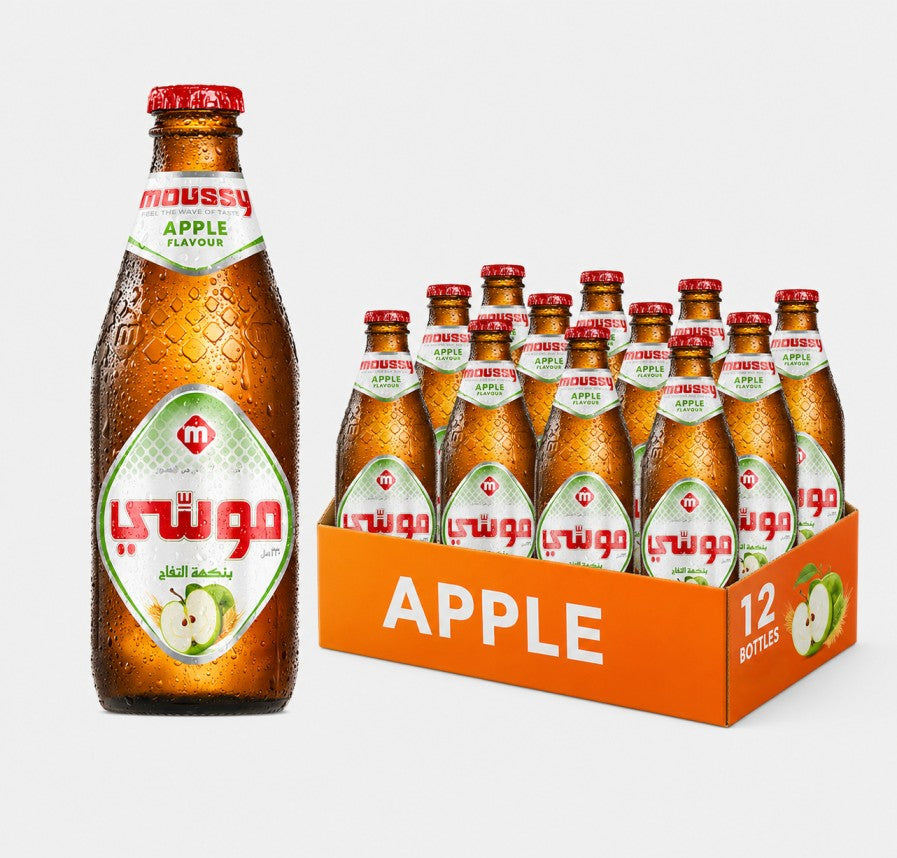 Moussy Apple Non-Alcoholic Malt Beverage