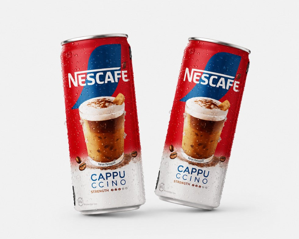 NESCAFÉ Cappuccino Ready-to-Drink Coffee Can