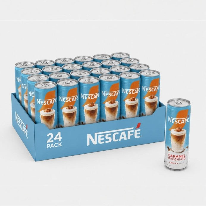 NESCAFÉ Caramel Macchiato Ready-to-Drink Coffee Can