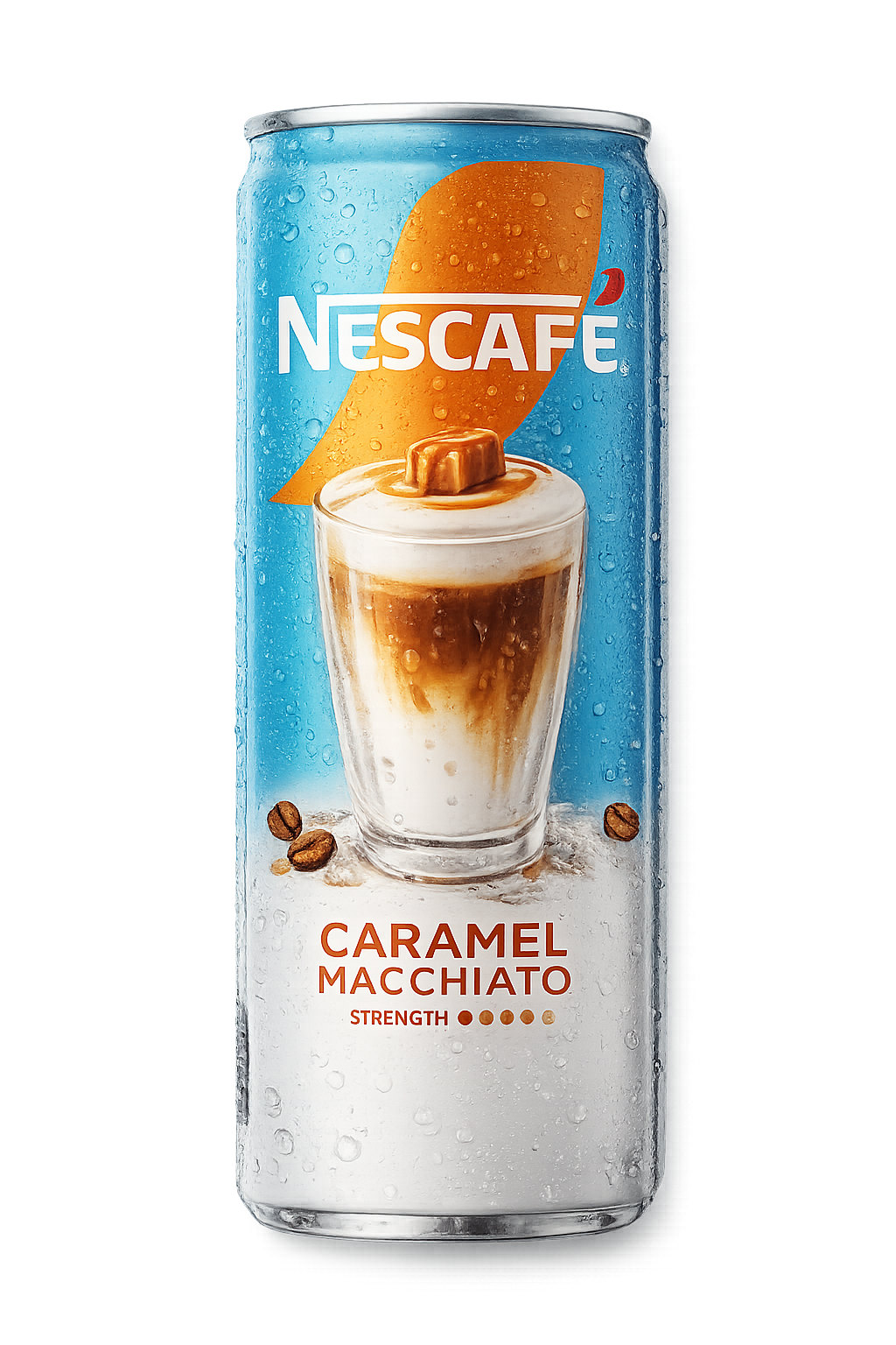 NESCAFÉ Caramel Macchiato Ready-to-Drink Coffee Can