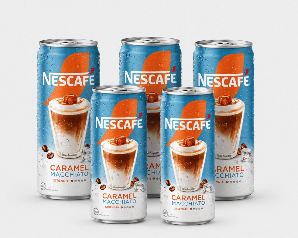 NESCAFÉ Caramel Macchiato Ready-to-Drink Coffee Can
