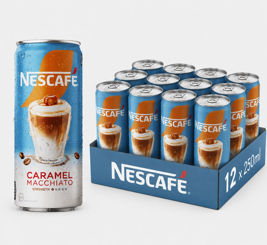 NESCAFÉ Caramel Macchiato Ready-to-Drink Coffee Can