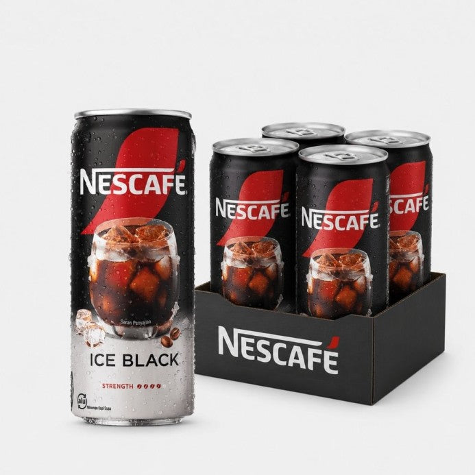 NESCAFÉ Ice Black Ready-to-Drink Coffee Can