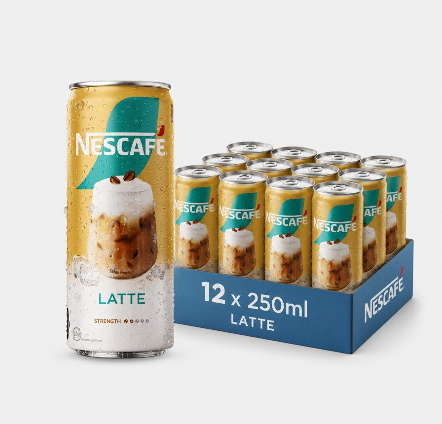NESCAFÉ Latte Ready-to-Drink Coffee Can