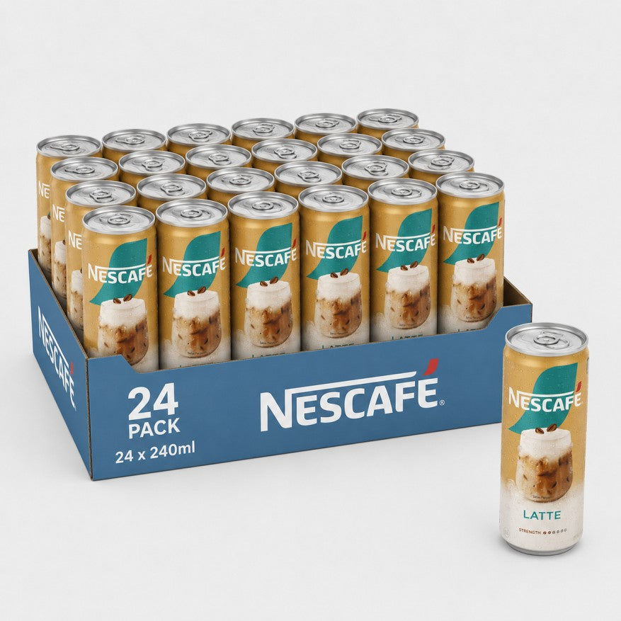 NESCAFÉ Latte Ready-to-Drink Coffee Can