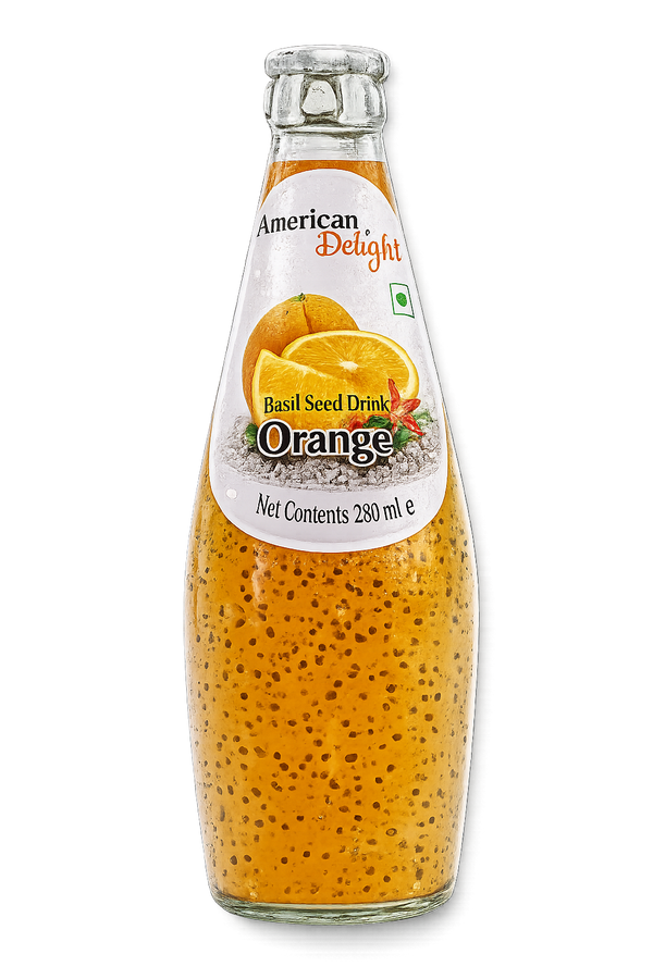 American Delight Orange Basil Seed Drink