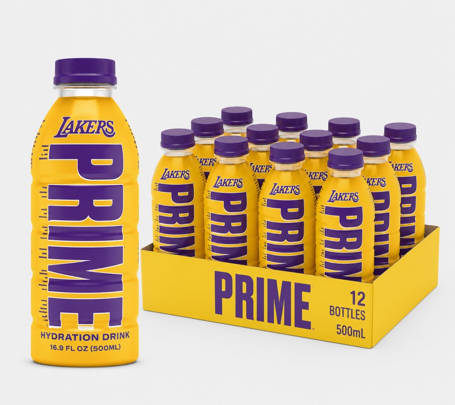 PRIME Los Angeles Lakers Hydration Drink