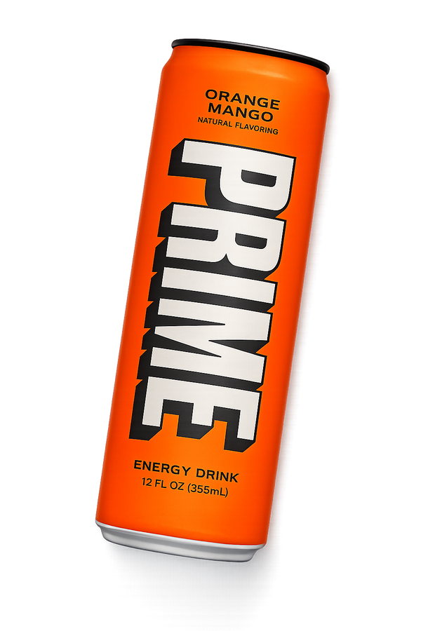 PRIME Orange Mango Energy Drink