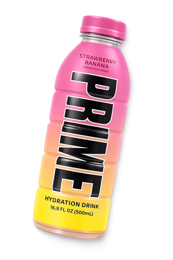 PRIME Strawberry Banana Hydration Drink