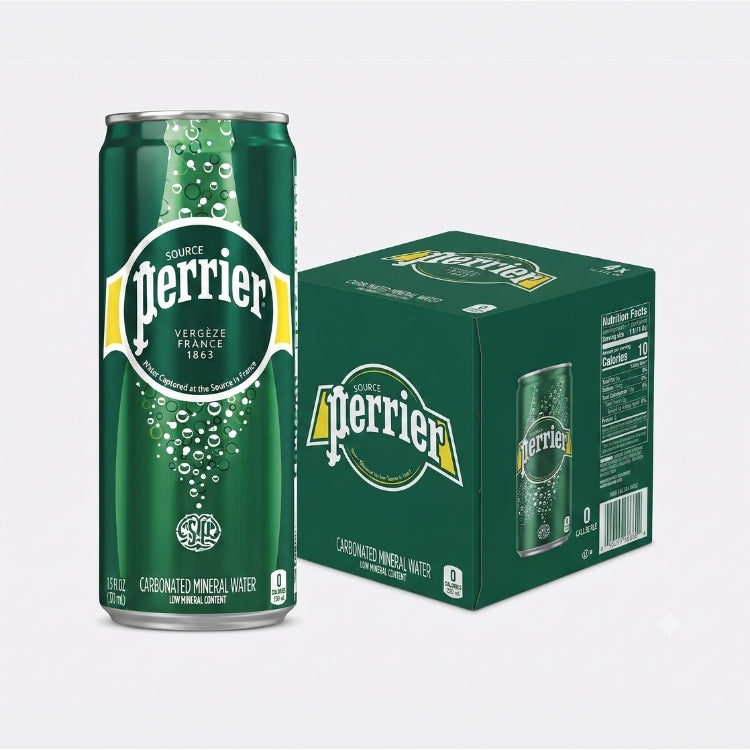 Perrier Sparkling Natural Mineral Water