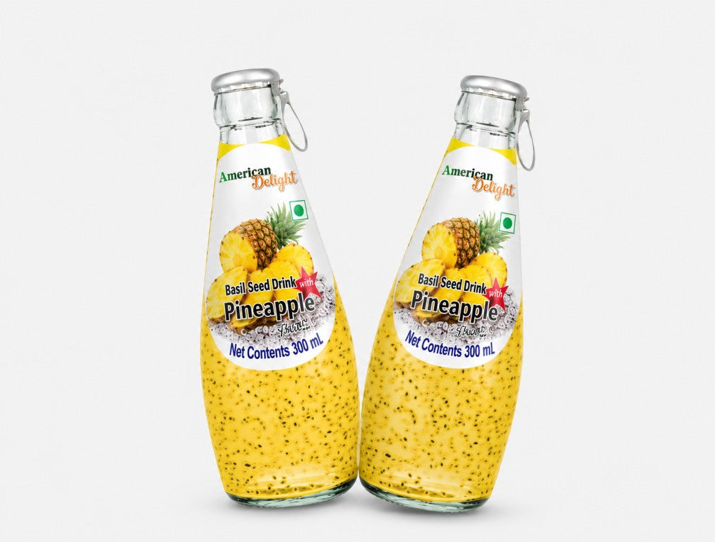 American Delight Pineapple Basil Seed Drink