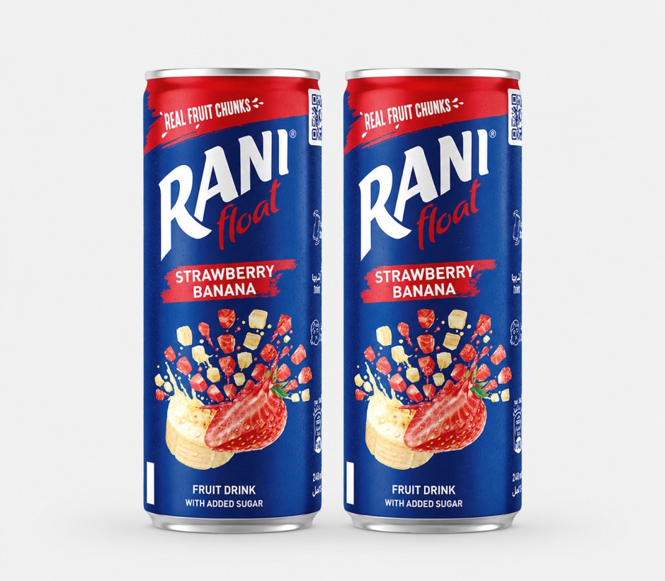 Rani Float Strawberry Banana Fruit Drink