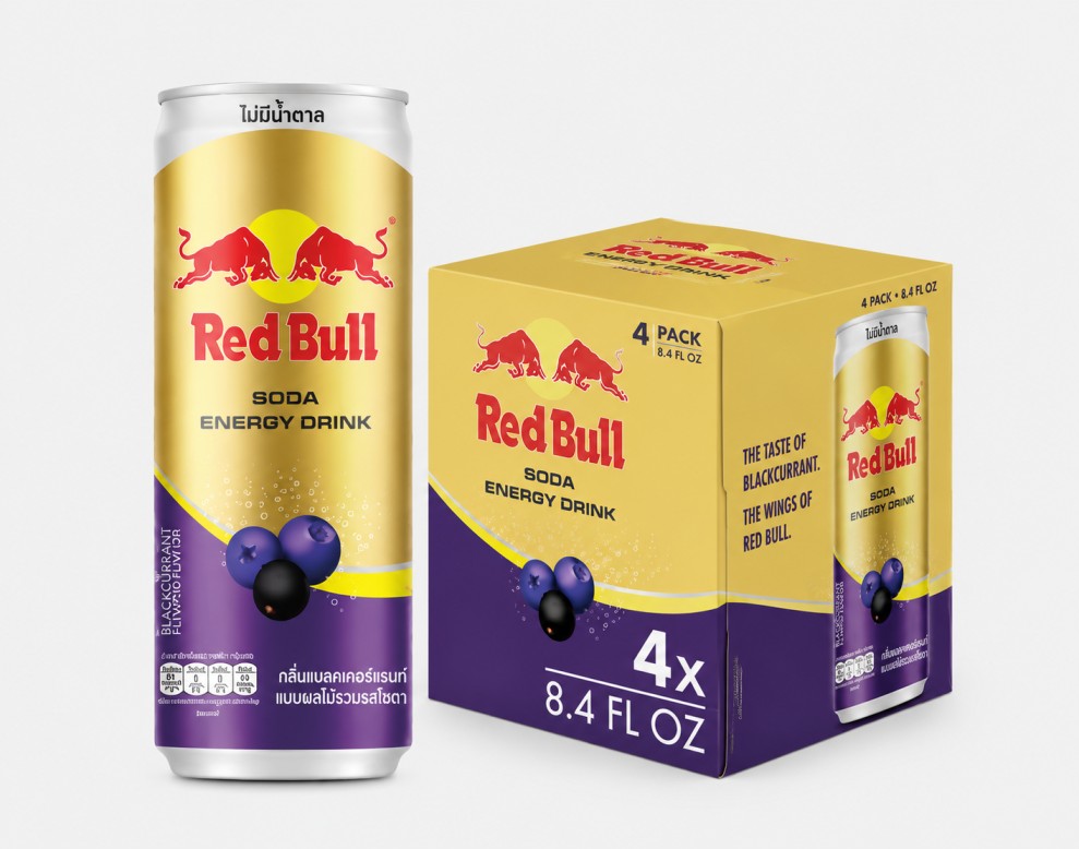 Red Bull Blueberry Soda