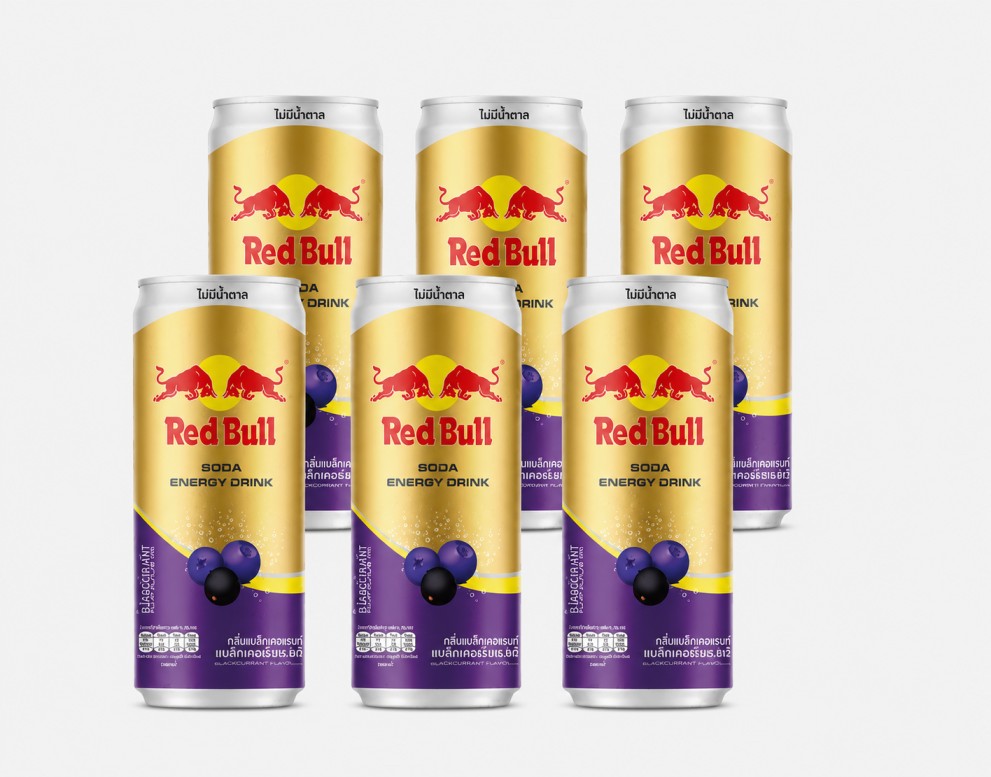 Red Bull Blueberry Soda