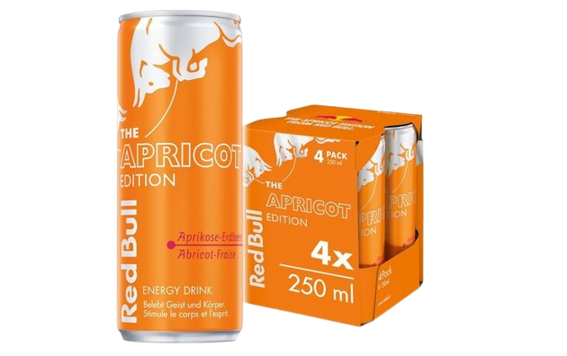 Red Bull Abrikoos-Aardbei