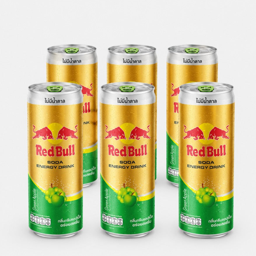 Red Bull Soda Green