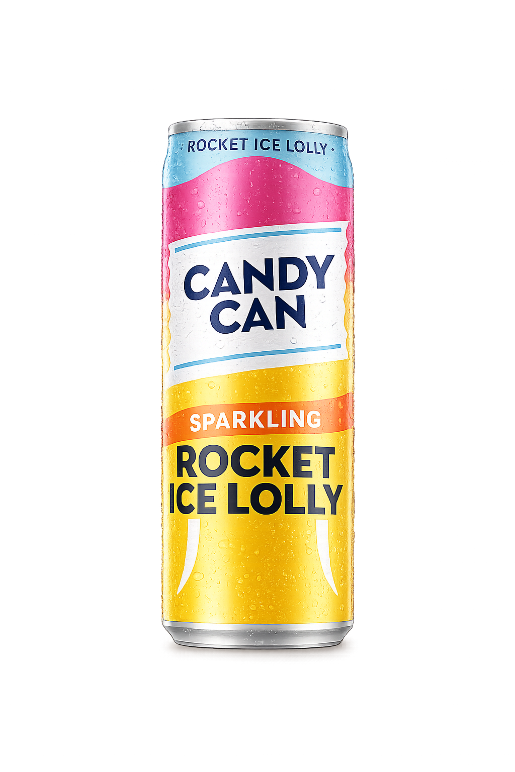 Candy Can Sparkling Rocket Ice Lolly
