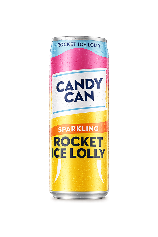 Candy Can Sparkling Rocket Ice Lolly