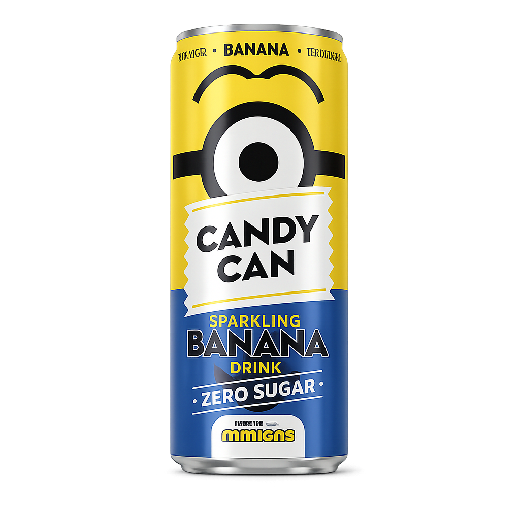 Candy Can Sparkling Banana Zero Sugar