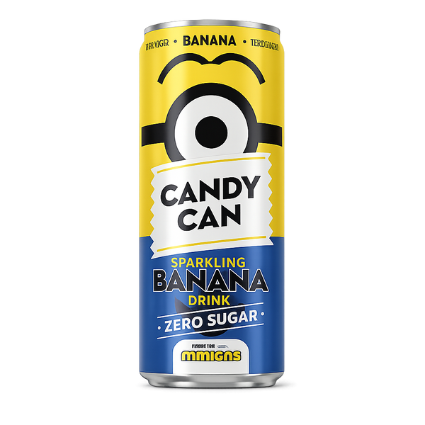 Candy Can Sparkling Banana Zero Sugar