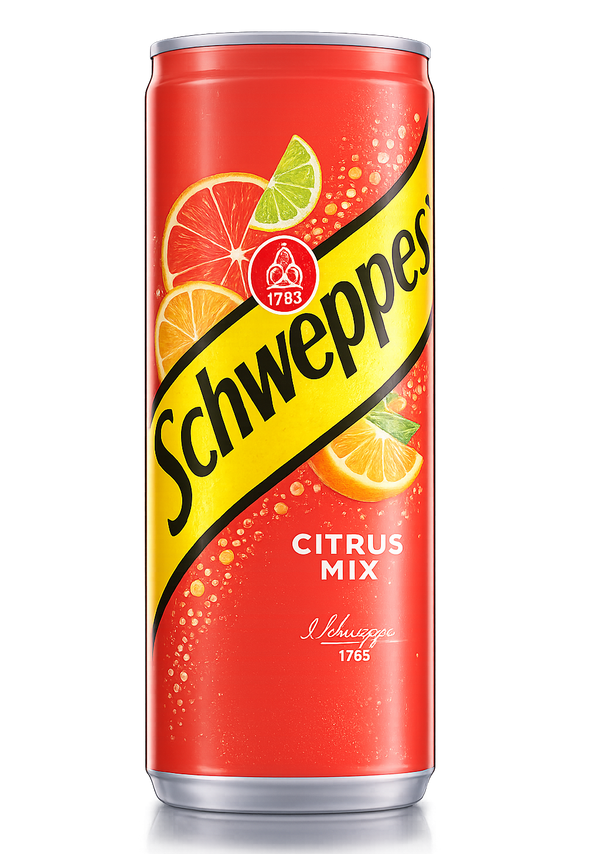 Schweppes Citrus Mix Sparkling Soft Drink