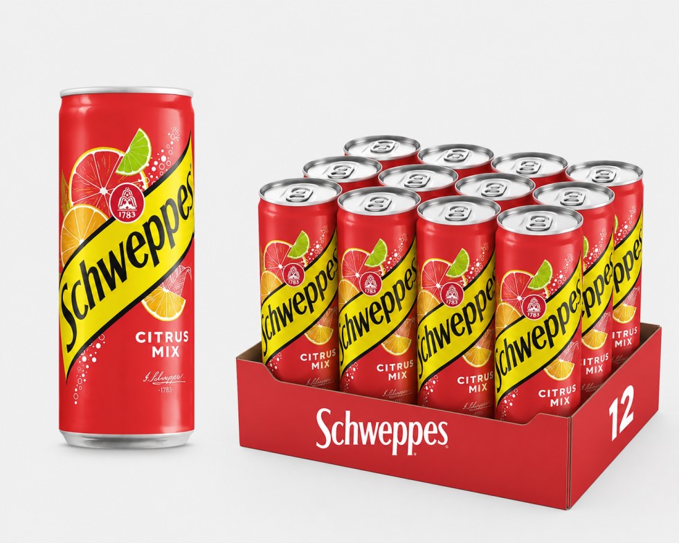 Schweppes Citrus Mix Sparkling Soft Drink