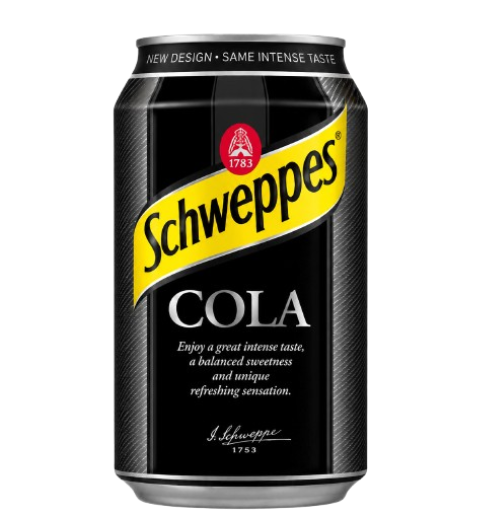 Schweppes Cola Sparkling Soft Drink