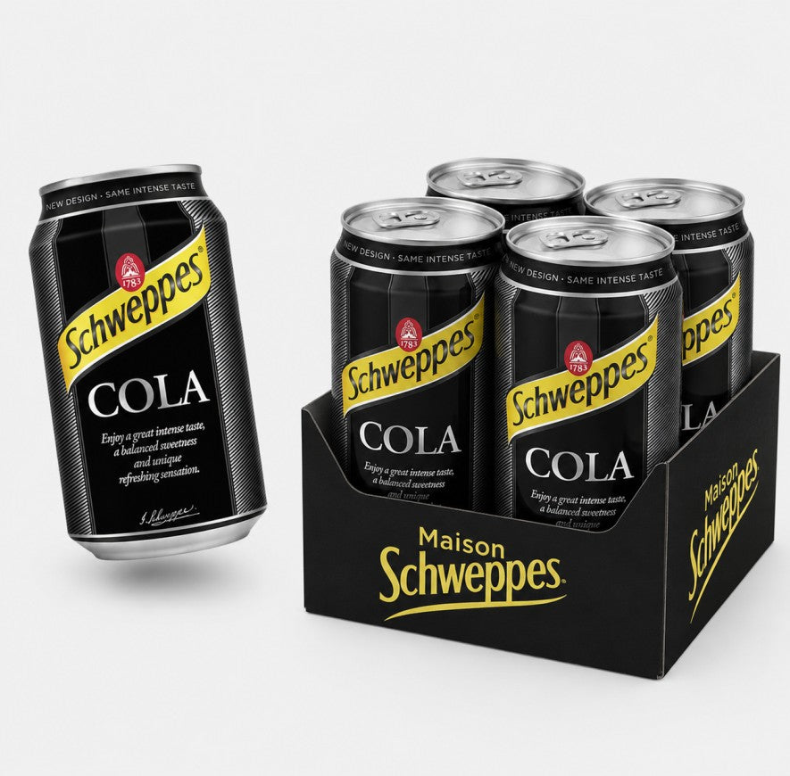 Schweppes Cola Sparkling Soft Drink