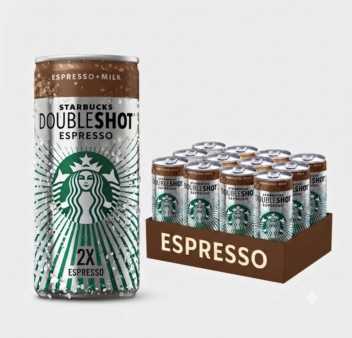 Starbucks Doubleshot Espresso + Milk Coffee Drink
