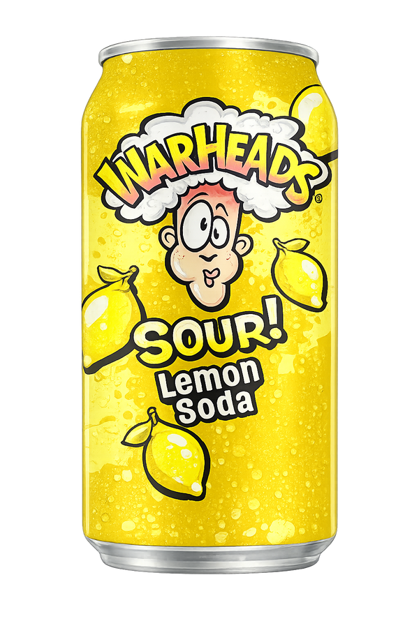 Warheads Sour Lemon Soda