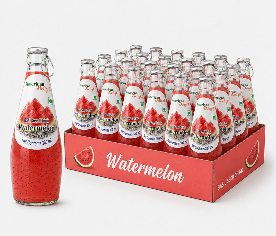 American Delight Watermelon Basil Seed Drink