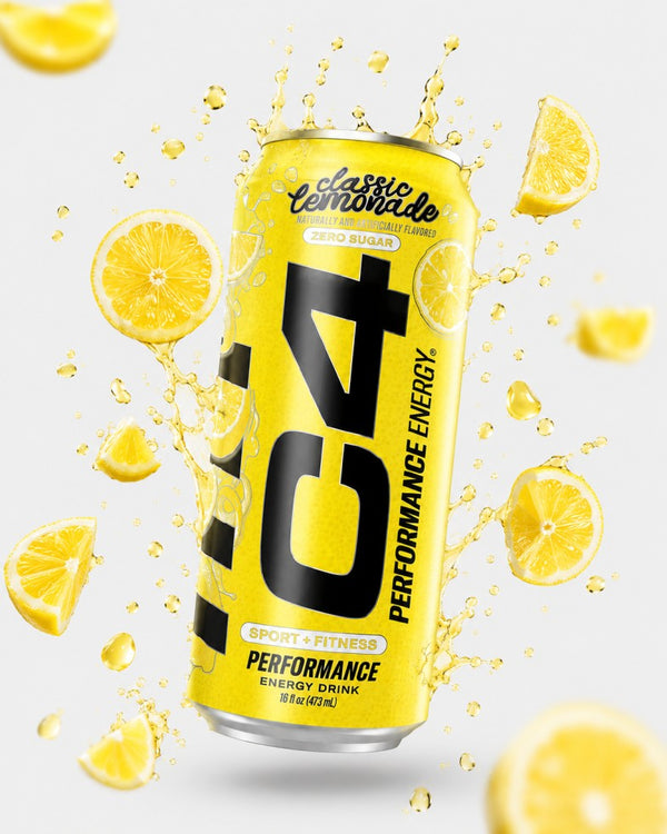 C4 Classic Lemonade 473ml Can