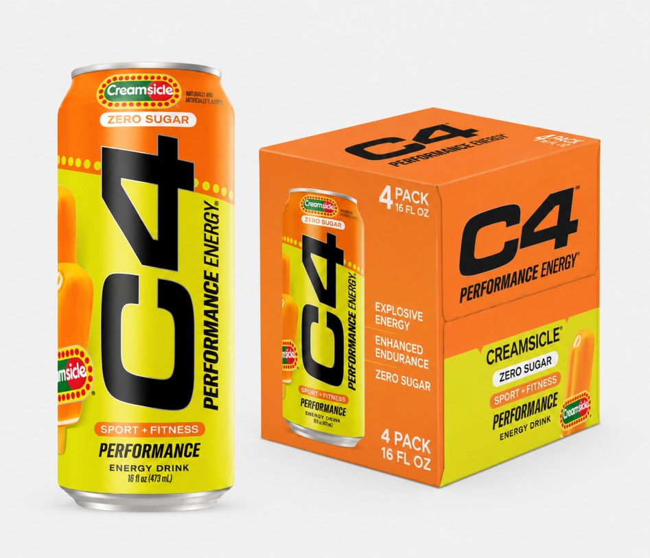C4 Energy Drink Creamsicle