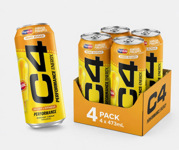 C4 Energy Drink Popsicle Orange Cream