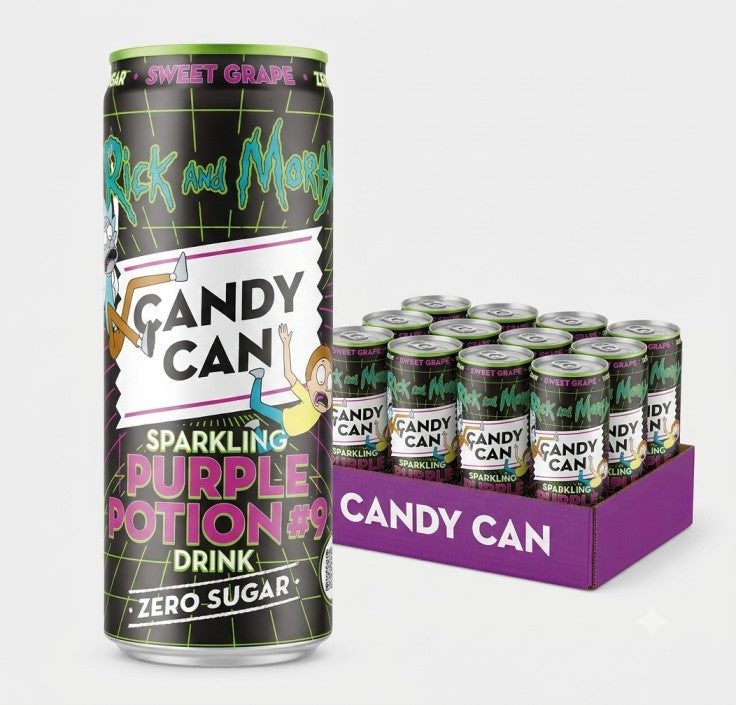 Candy Can Sparkling Purple Potion