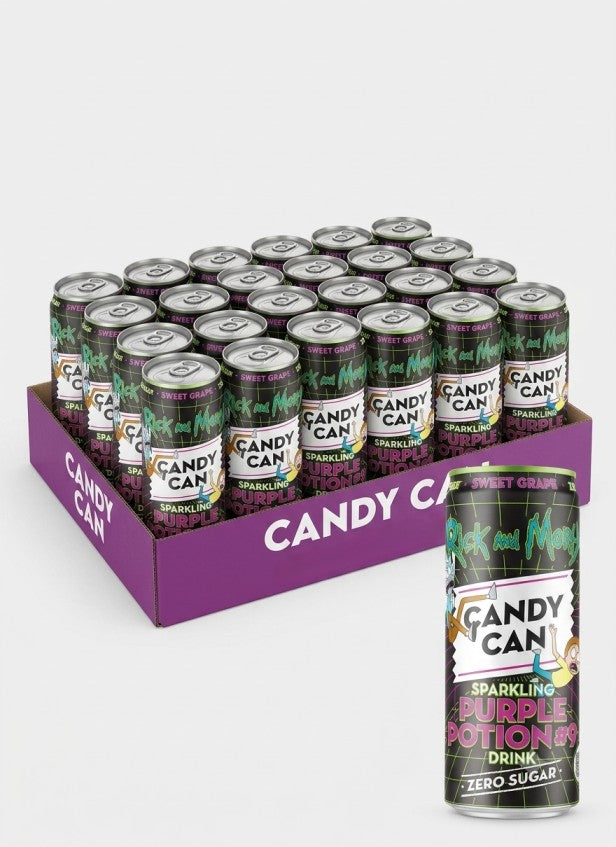 Candy Can Sparkling Purple Potion