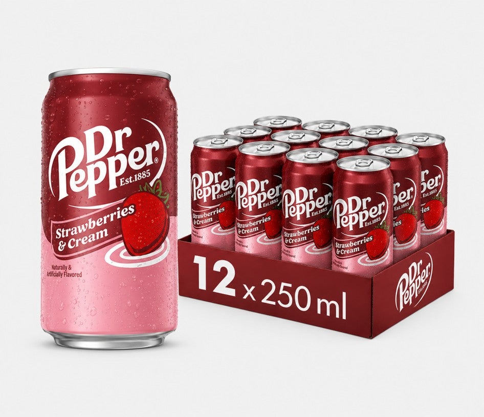 Dr Pepper Strawberries & Cream