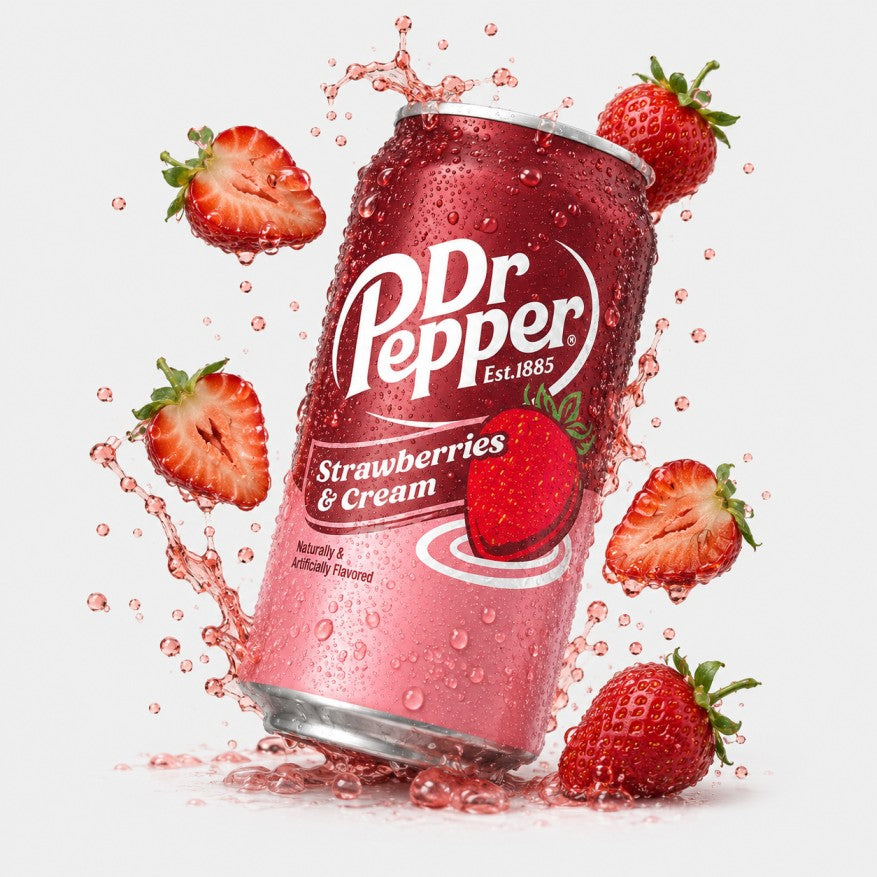 Dr Pepper Strawberries & Cream