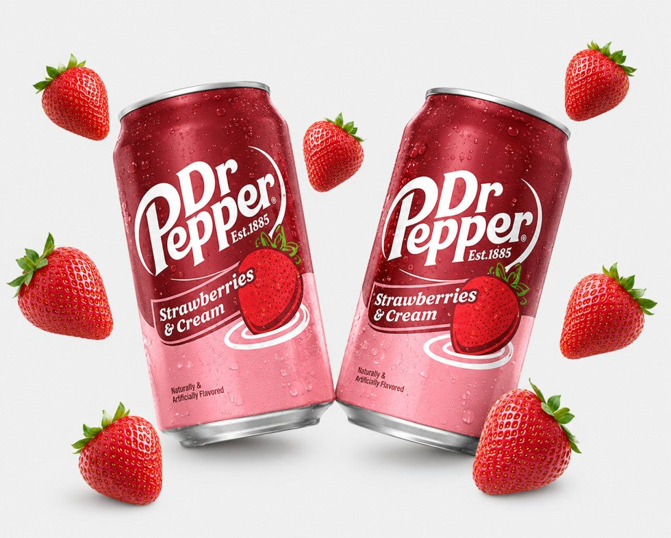 Dr Pepper Strawberries & Cream