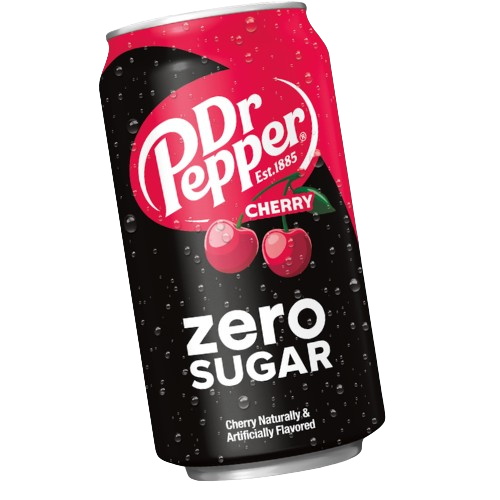 Dr Pepper Cherry Zero Sugar Soda