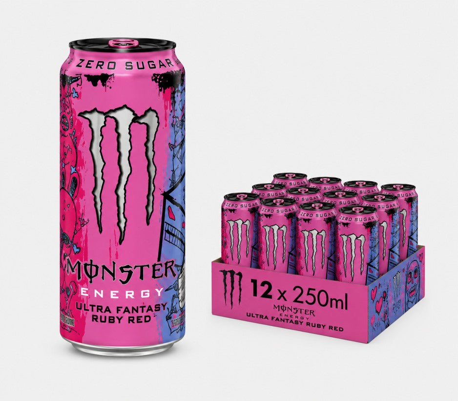 Monster Ultra Strawberry Energy Drink
