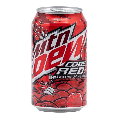 Mtn Dew Code Red Cherry