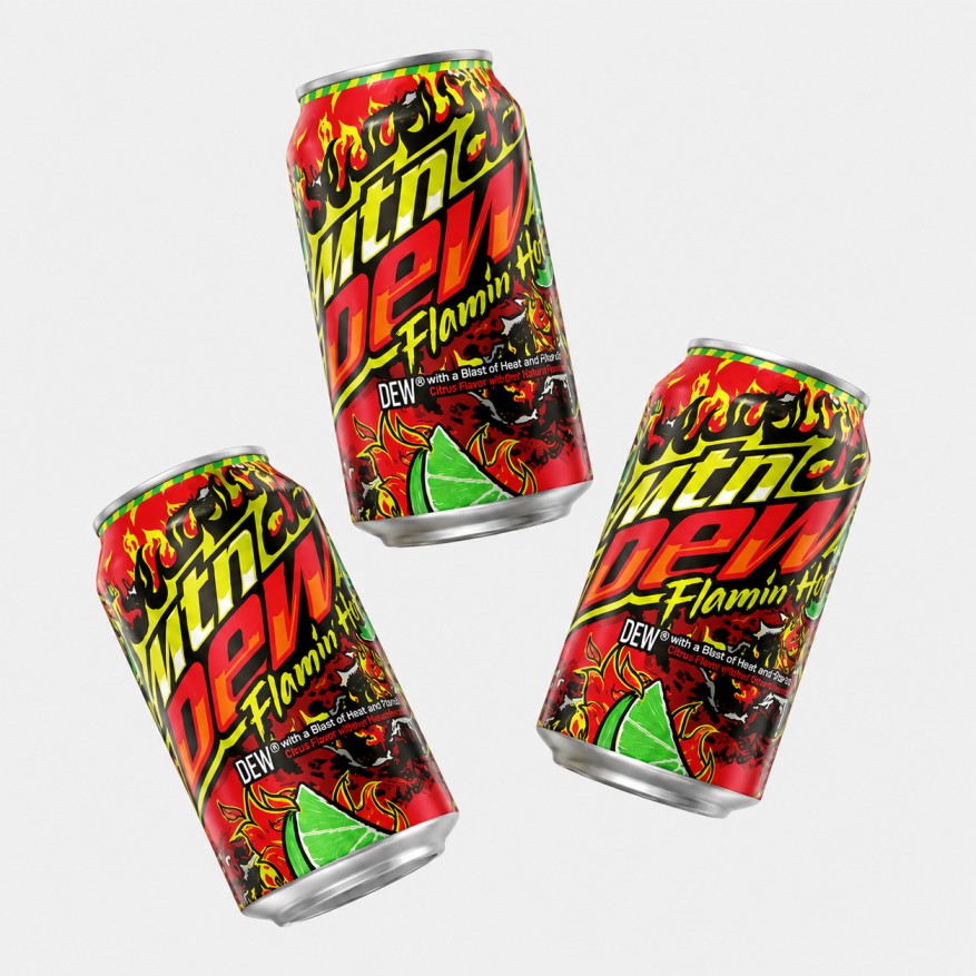 Mtn Dew Flamin' Hot