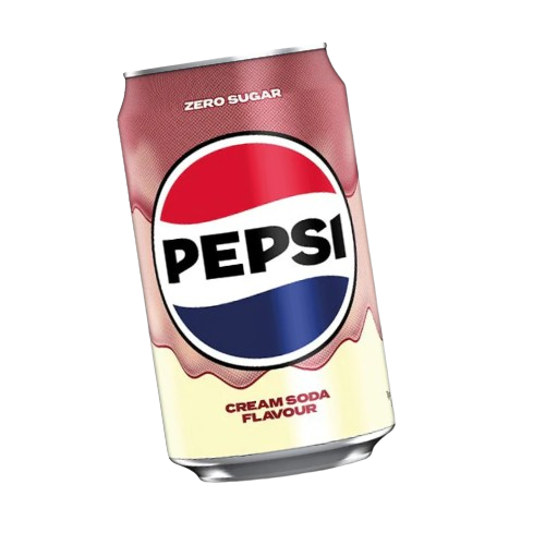Pepsi Zero Sugar Cream Soda Flavor