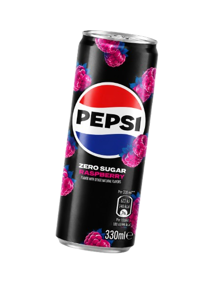 Bold Raspberry. Zero Sugar.